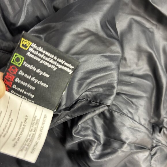 Swix Quilted Puffer Skirt Womens Medium Black Insulated Zip Up Ski Snow Outdoor - Picture 14 of 14